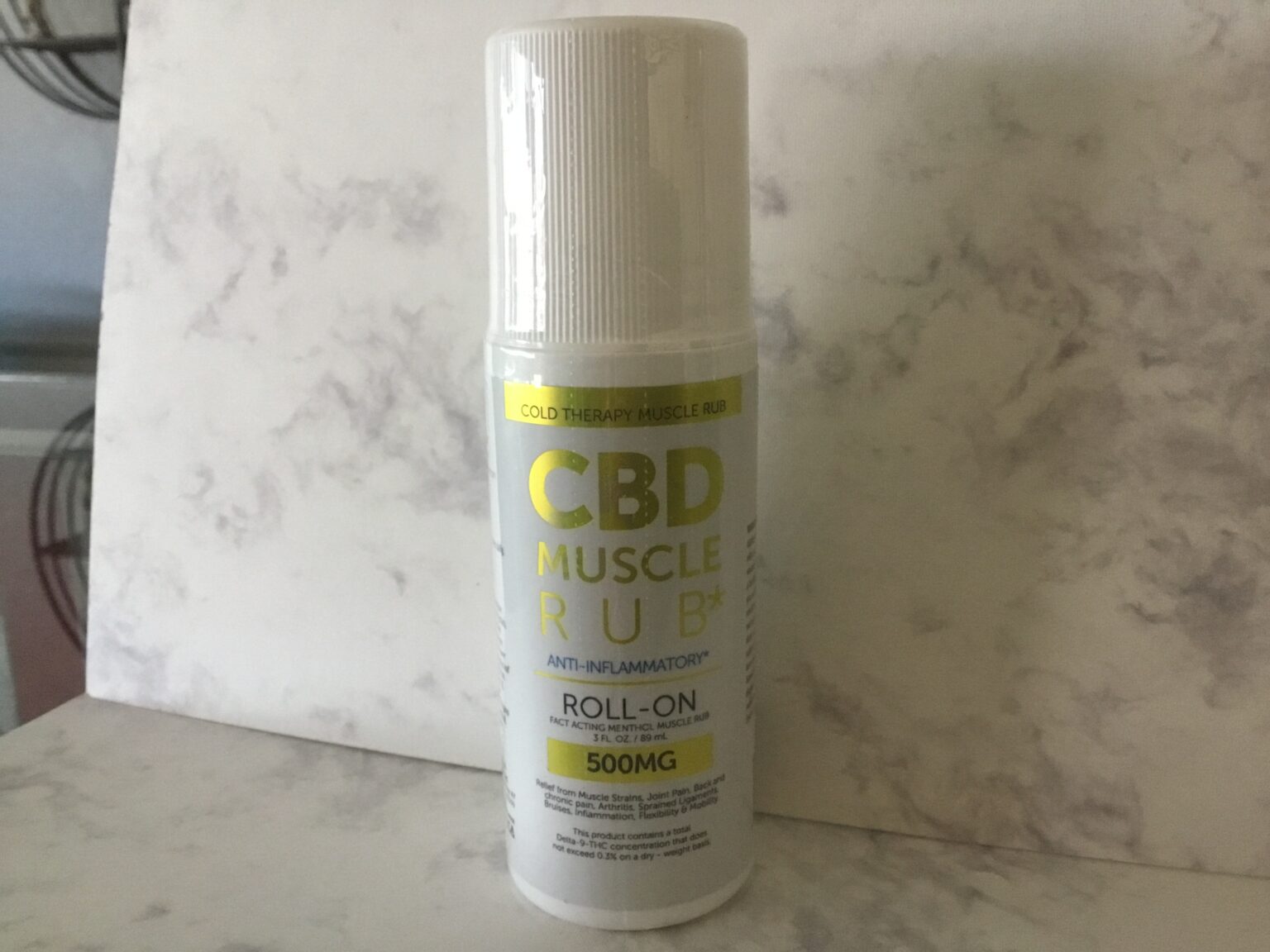 500mg cbd muscle anti inflammatory roll on