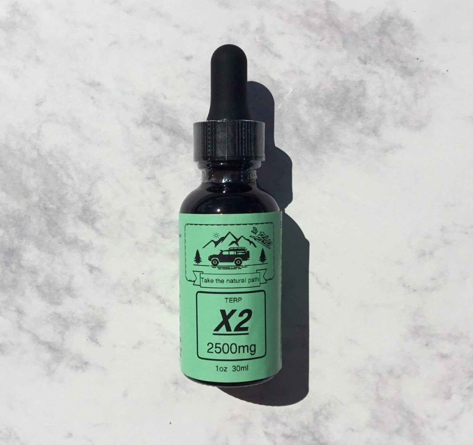 terp x2 2500mg cbd oil pain and inflammation