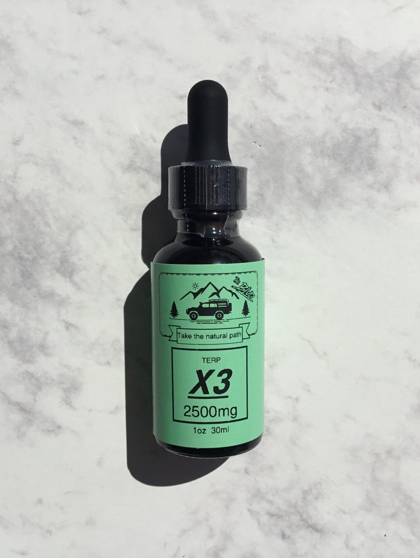 TERP X3 2500mg CBD Oil Calming Support terp x3 2500mg cbd oil calming support