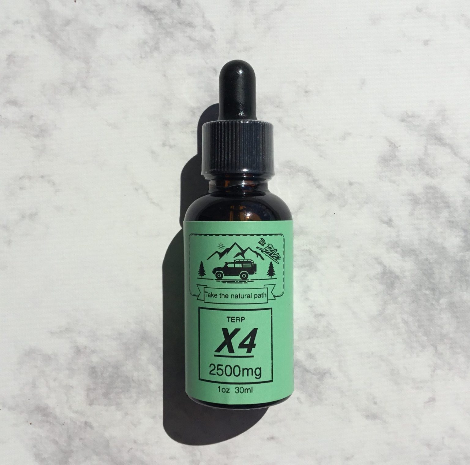 terp x4 2500mg cbd oil energy